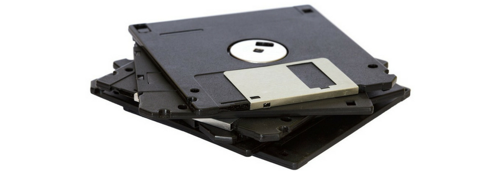 Four floppy disks