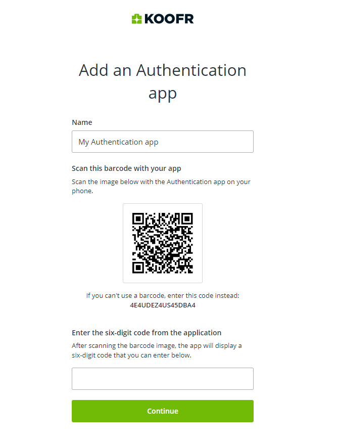Add an Authentication app - secure account.png