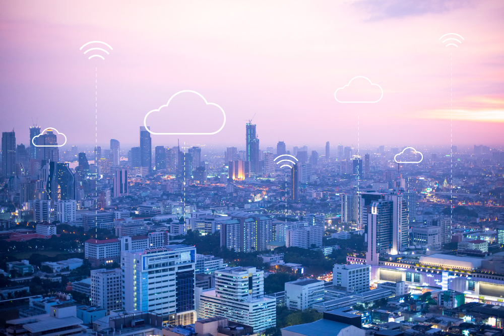 Cloud computing banner background for smart city.jpg