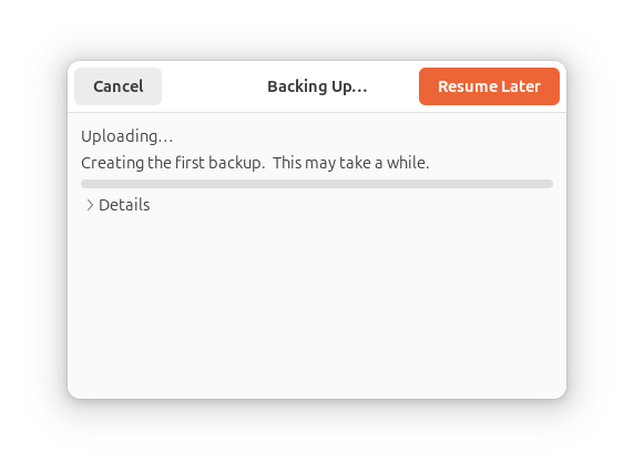 Creating a backup in Déjà Dup Backups.png