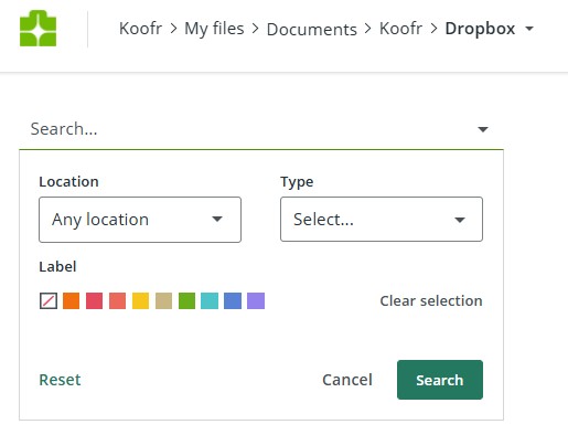 Koofr Advance Search Filters.jpg