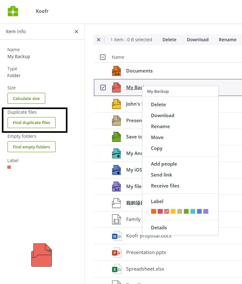 Koofr Find Duplicate Files in a Specific Folder.jpg