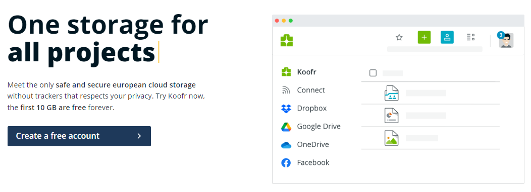 Koofr - one storage for all projects