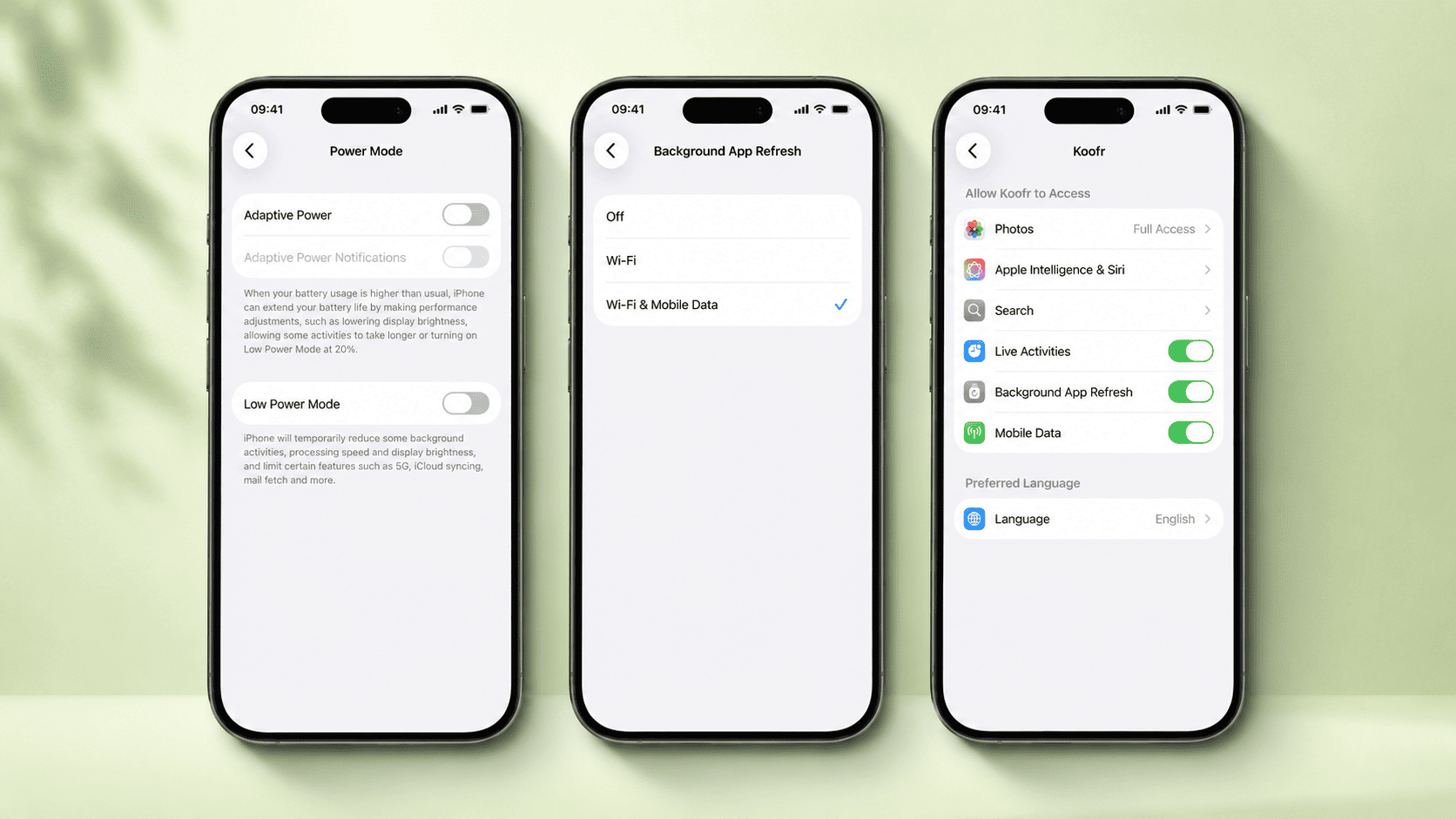 Key iOS setting for successful background uploads to Koofr mobile app