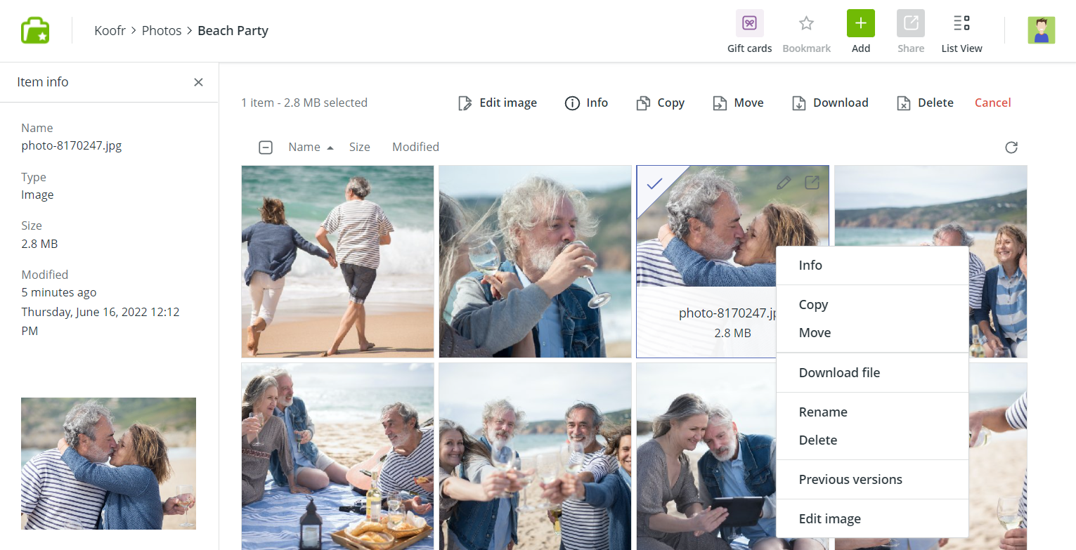 Edit your photos online with Koofr's image editor - Koofr blog