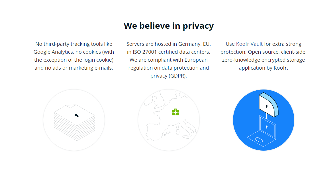 koofr privacy