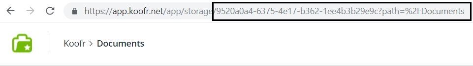 Address bar - Koofr duplicate file finder