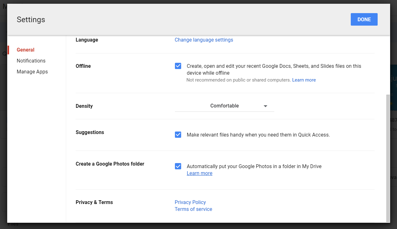 Remove Quick Access From Google Drive