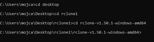 rclone path