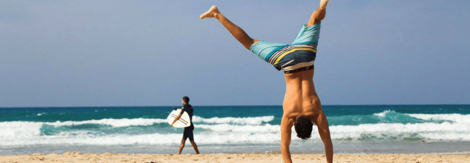 People on the beach