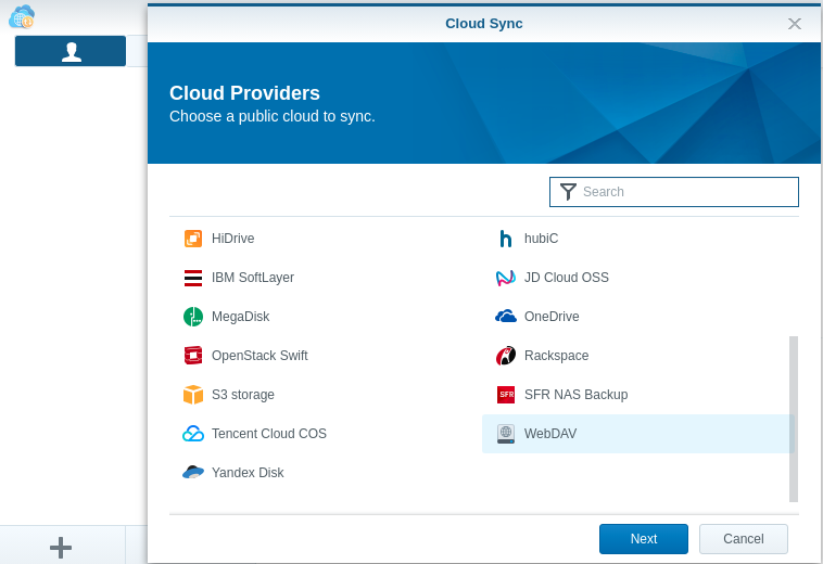 synology webdav server