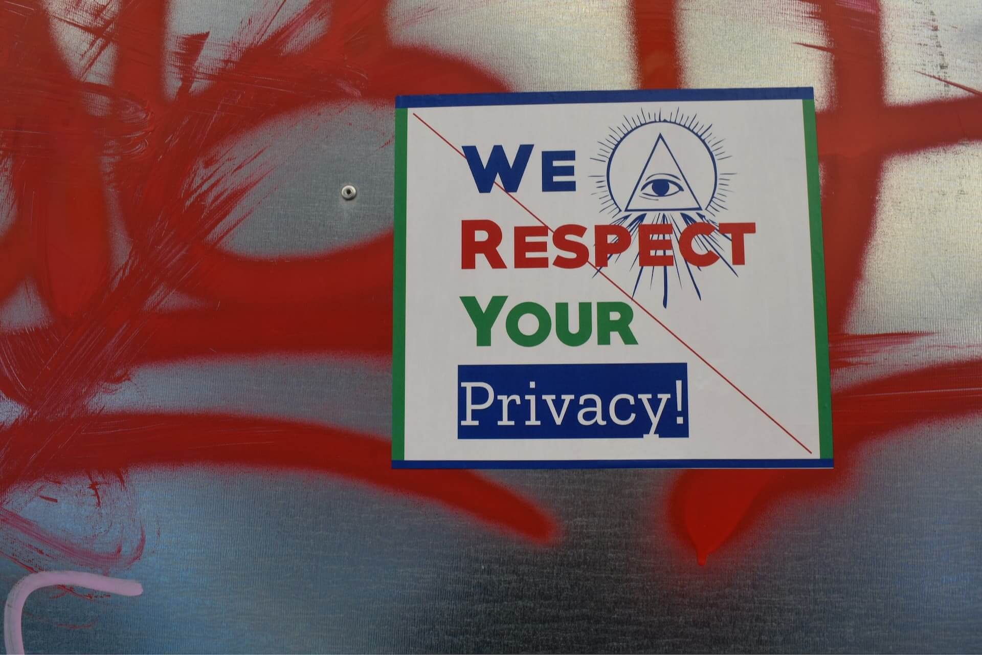 Choose software providers that respect your privacy.