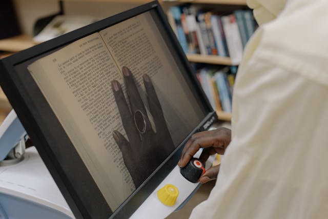 Scanning documents device